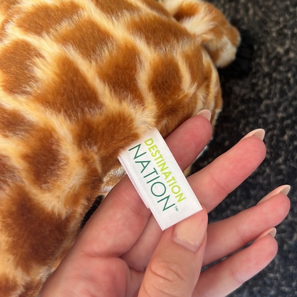 Destination Nation Giraffe Stuffed Animal - Picture 5 of 5
